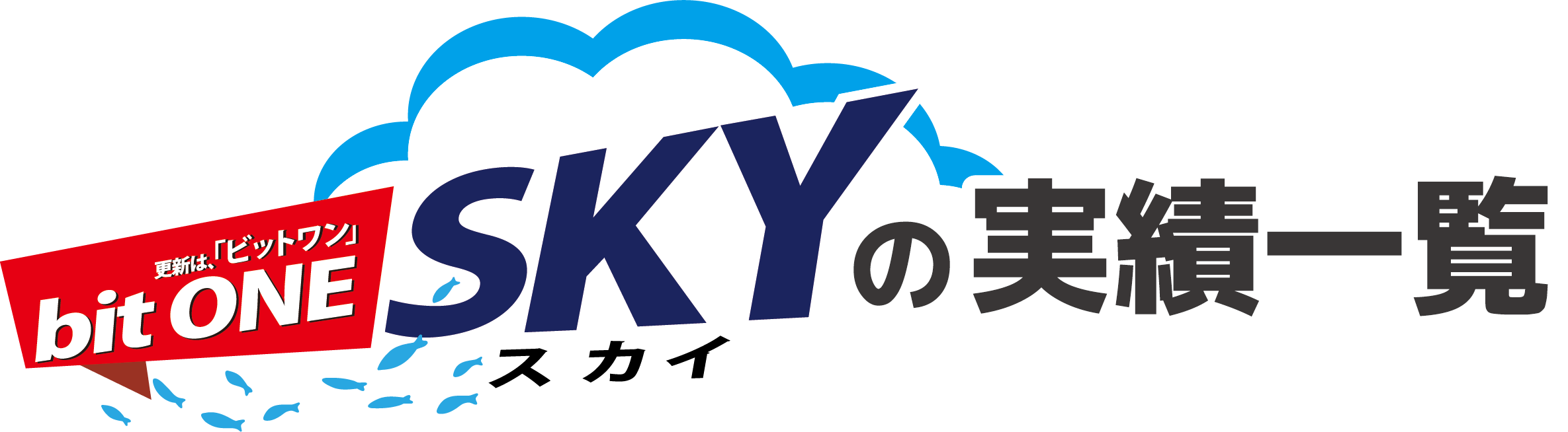 bitONE SKY(ビットワン・スカイ)の実績一覧
